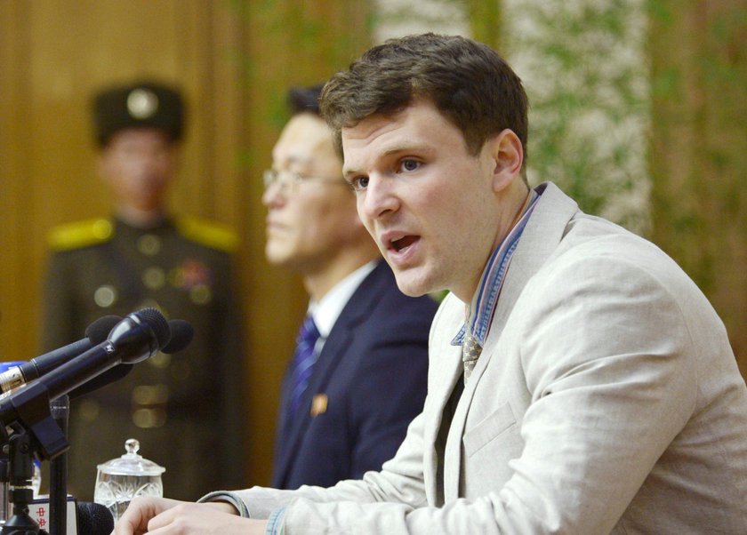 Otto Warmbier został zwolniony z więzienia w Korei Północnej. Jest w śpiączce