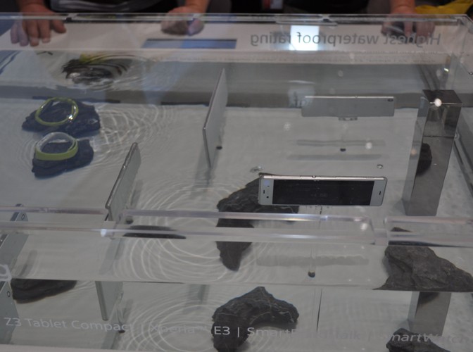 Wodoodporne smartfony SONY