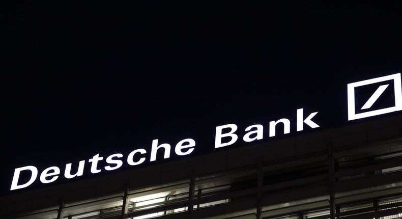 Deutsche Bank in Berlin, Germany.Bildquelle\ullstein bild via Getty Images