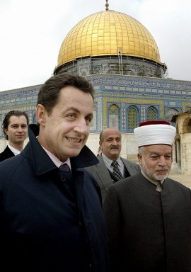 MIDEAST-ISRAEL-PALESTINIAN-FRANCE-SARKOZY