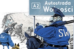 autostrada więźniowie prace społeczne