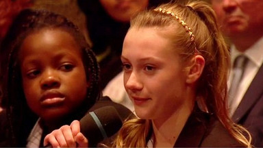 Angelina Jolie zachwycona pytaniem 12-letniej Polki
