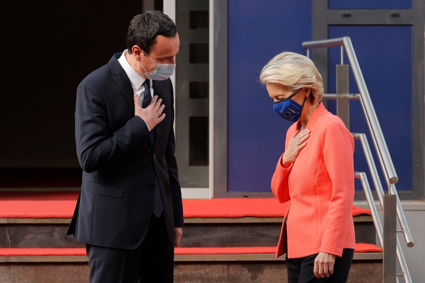 Ursula von der Lejen u poseti Kosovu