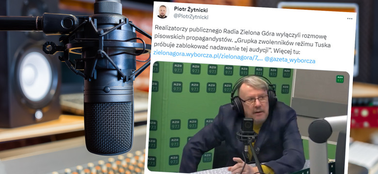 Mówili w radiu o "reżimie Tuska". Nagle zdziwienie. "Nie ma dźwięku?" [WIDEO]