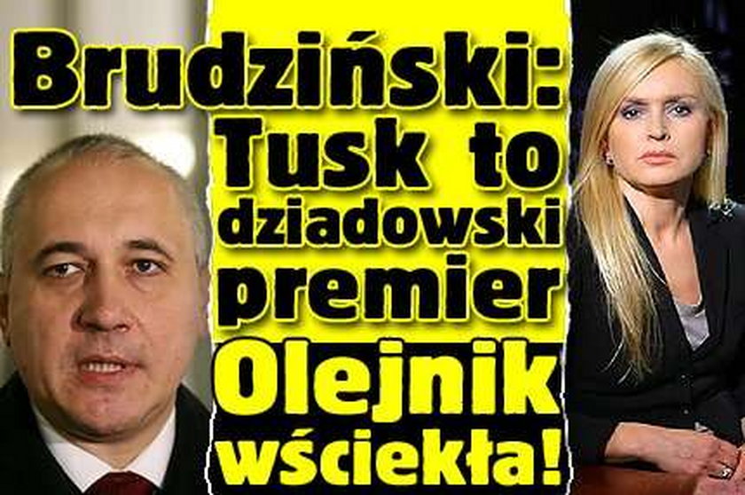 Wściekła Olejnik broniła Tuska w TVN24