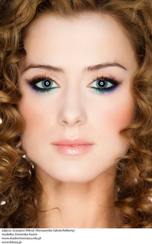 Modny makijaż dla blondynki na wiosnę 2015
