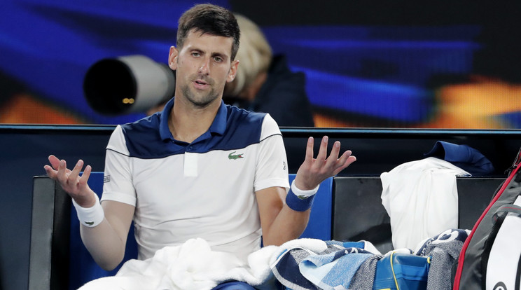 Djokovic búcsúzott /Fotó: MTI