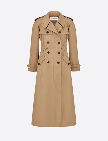 Must-have: trench-coat classique beige de Dior pour CHF 4000. 