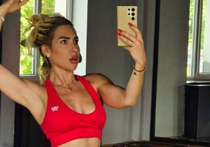 Šok stajling Jovane Jeremić u teretani