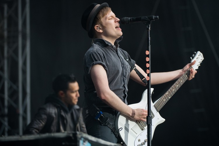 Fall Out Boy podczas koncertu we Wrocławiu