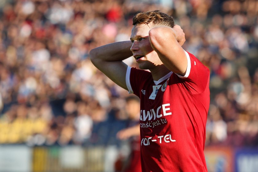 Pilka nozna. Ekstraklasa. Pogon Szczecin - Piast Gliwice. 30.07.2018