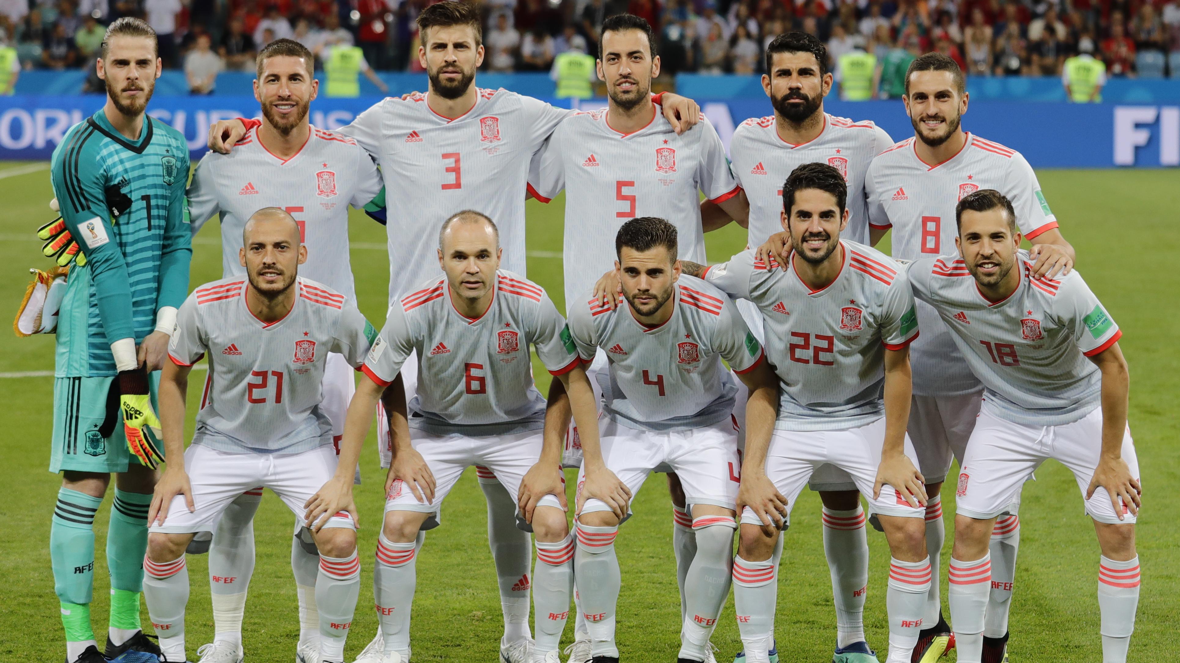 Kadra Hiszpanii na Mundial 2018: skład reprezentacji MŚ w piłce nożnej -  Mundial 2018
