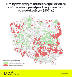 Mapa polskiej starości. W tych regionach nawet co trzecia osoba jest emerytem