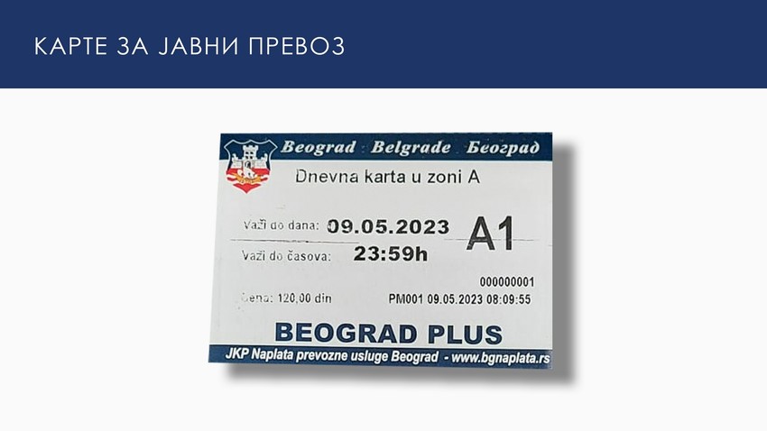 Ovako izgleda dnevna karta