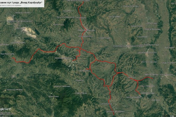 (MAPA) Svi detalji trase, tunela i novih petlji: Kuda će proći saobraćajnica Vožd Karađorđe od Malog Požarevca do Aranđelovca