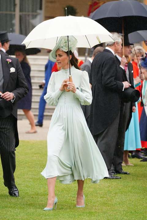 Kate Middleton na przyjęciu w Pałacu Buckingham