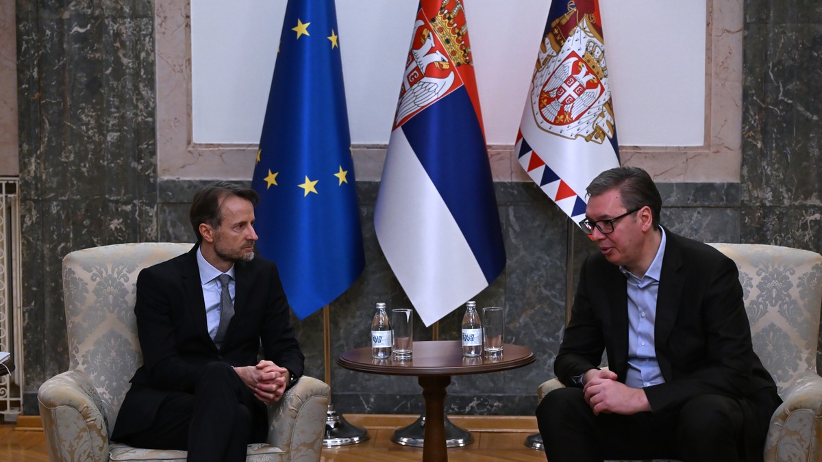 Aleksandar Vučić i Andreas Fon Bekerat