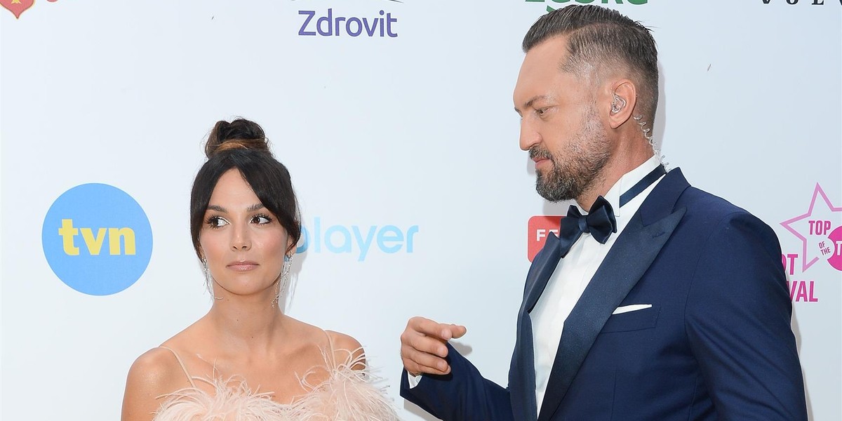 Paulina Krupińska i Marcin Prokop. 