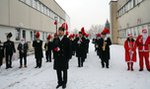 Górnicy zagrali koncert przed szpitalem Matki Polki