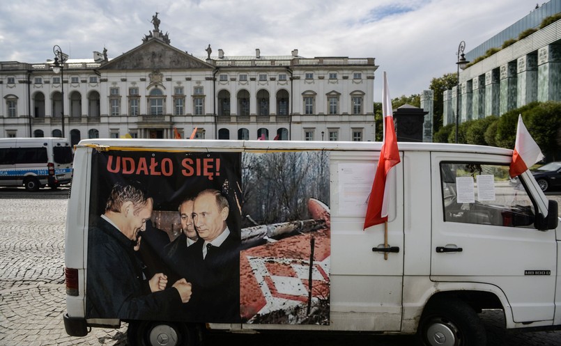 Miasteczko namiotowe przed Sądem Najwyższym