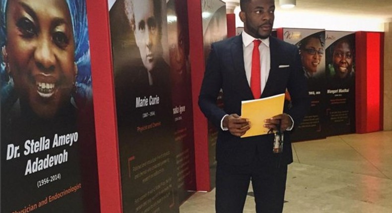 Ebuka Uchendu-Obi looking dapper