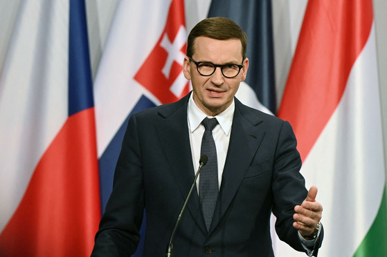 Morawiecki: jeśli Rosja przekroczy czerwoną linię, sankcje powinny być bardzo dotkliwe