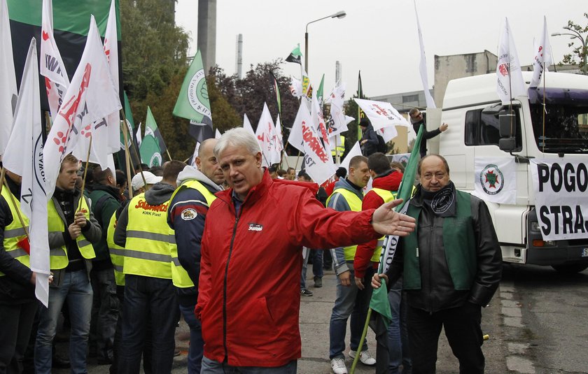 Szef Solidarności nocował w izbie wytrzeźwień