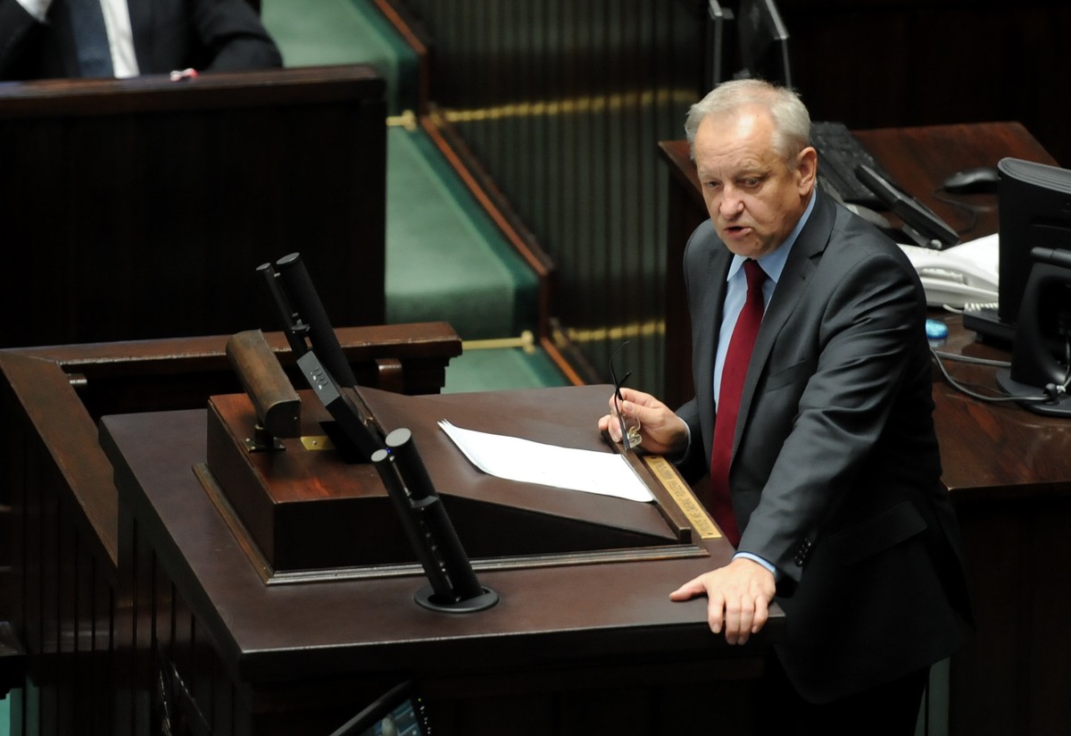 Bolesław Piecha w Sejmie