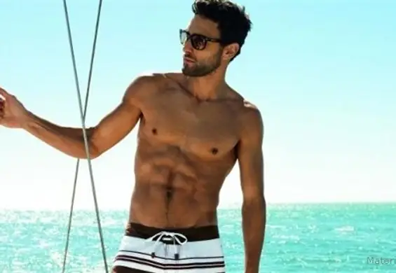 Uff, jak gorąco - Noah Mills w kampanii Calzedonia