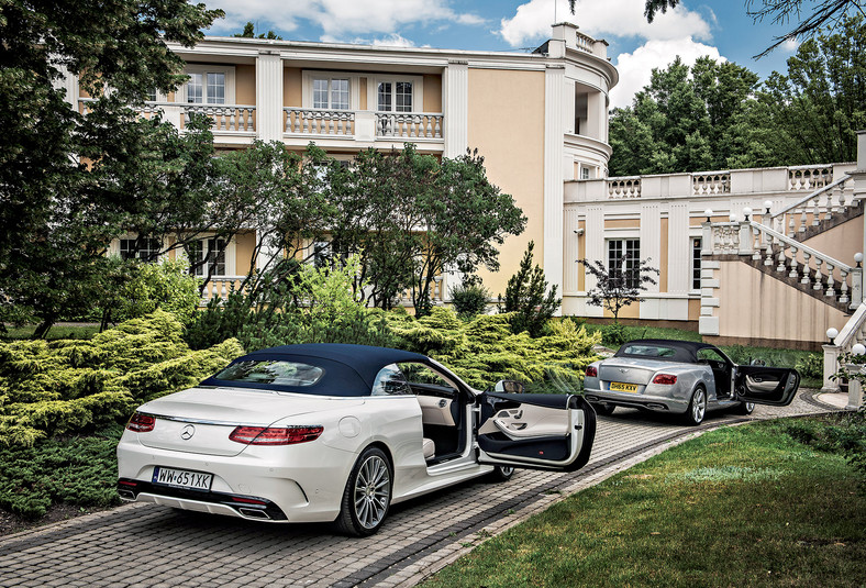 Bentley Continental GTC vs Mercedes S 500 kabriolet – nowa sytuacja