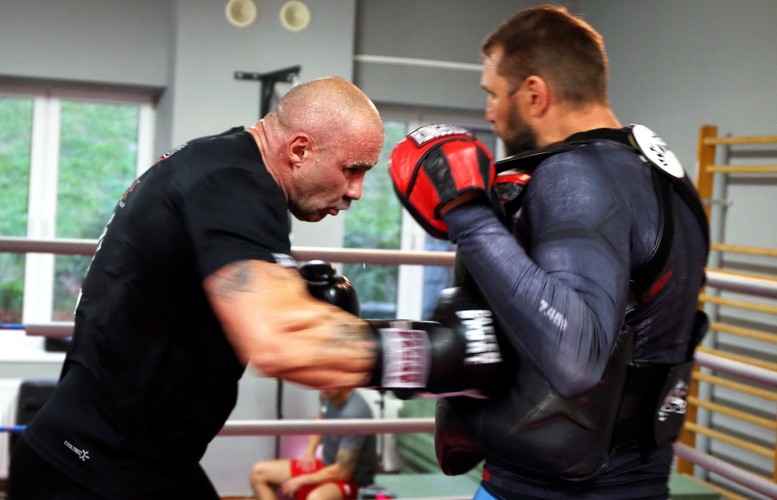 Przemysław Saleta szykuje się do walki z Tomaszem Adamkiem