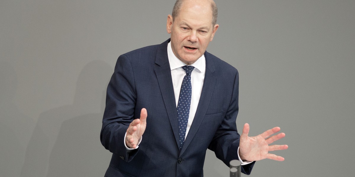 Reparacje od Niemiec. Kanclerz Olaf Scholz odrzuca polskie żądania. 