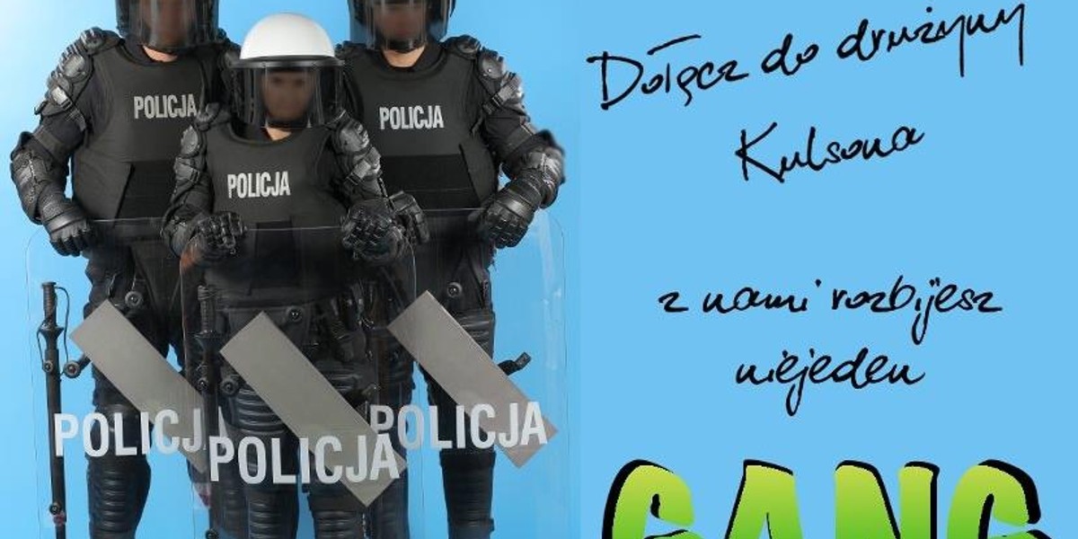 Tak policja rekrutuje "na Kulsona". Zobacz plakat