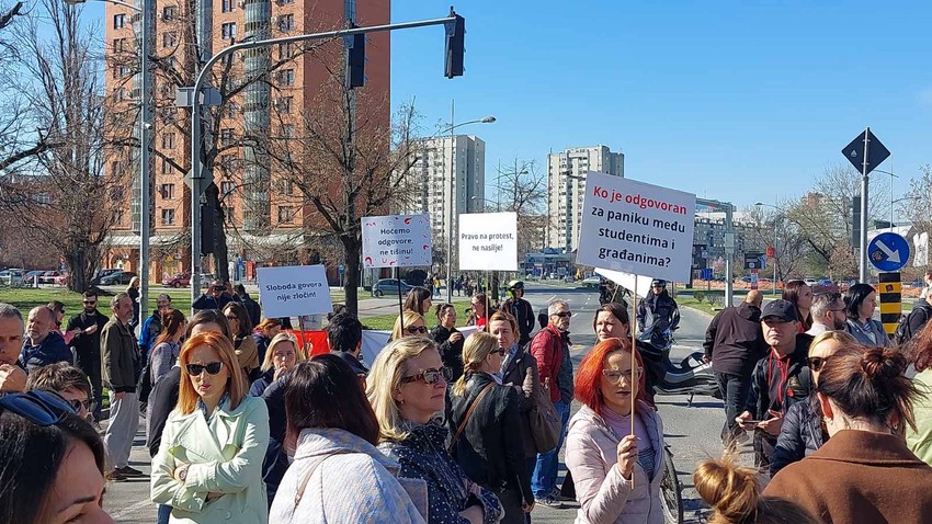 Protest u Novom Sadu