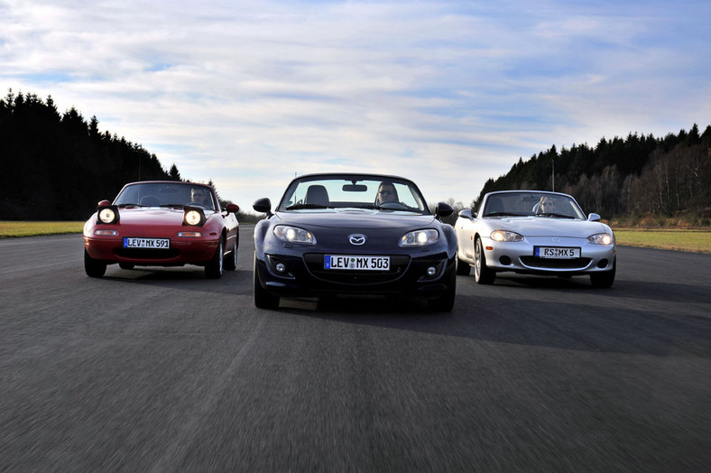 Mazda MX-5: ikona stylu ma już 20 lat