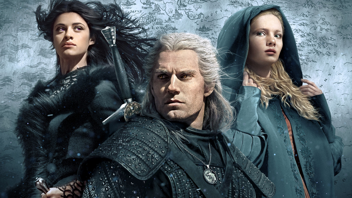 "Wiedźmin": Netflix udostępnił plakat. Na nim Geralt, Yennefer i Ciri 