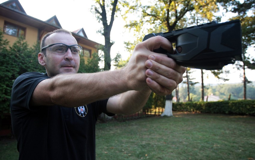 Pripadnik SAJ-a Saša Đorđević, koji je prošao obuku u Arizoni