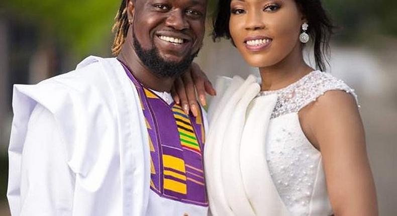 Eddy Nartey and Vida Danso are married