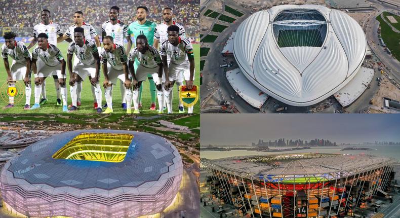 2022 World Cup: Check out the 3 majestic stadiums that’ll host Ghana’s group matches in Qatar
