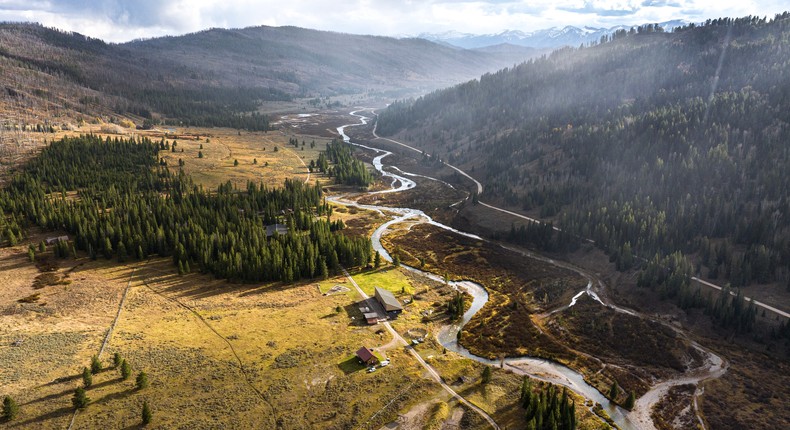 Billionaire Joe Ricketts bought Granite Ranch in Jackson, Wyoming, last year and plans to convert it into a luxury resort.Latham Jenkins