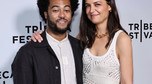 Katie Holmes i Bobby Wooten na premierze filmu "Alone Together"