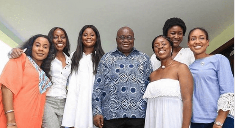 Akufo-Addo and family