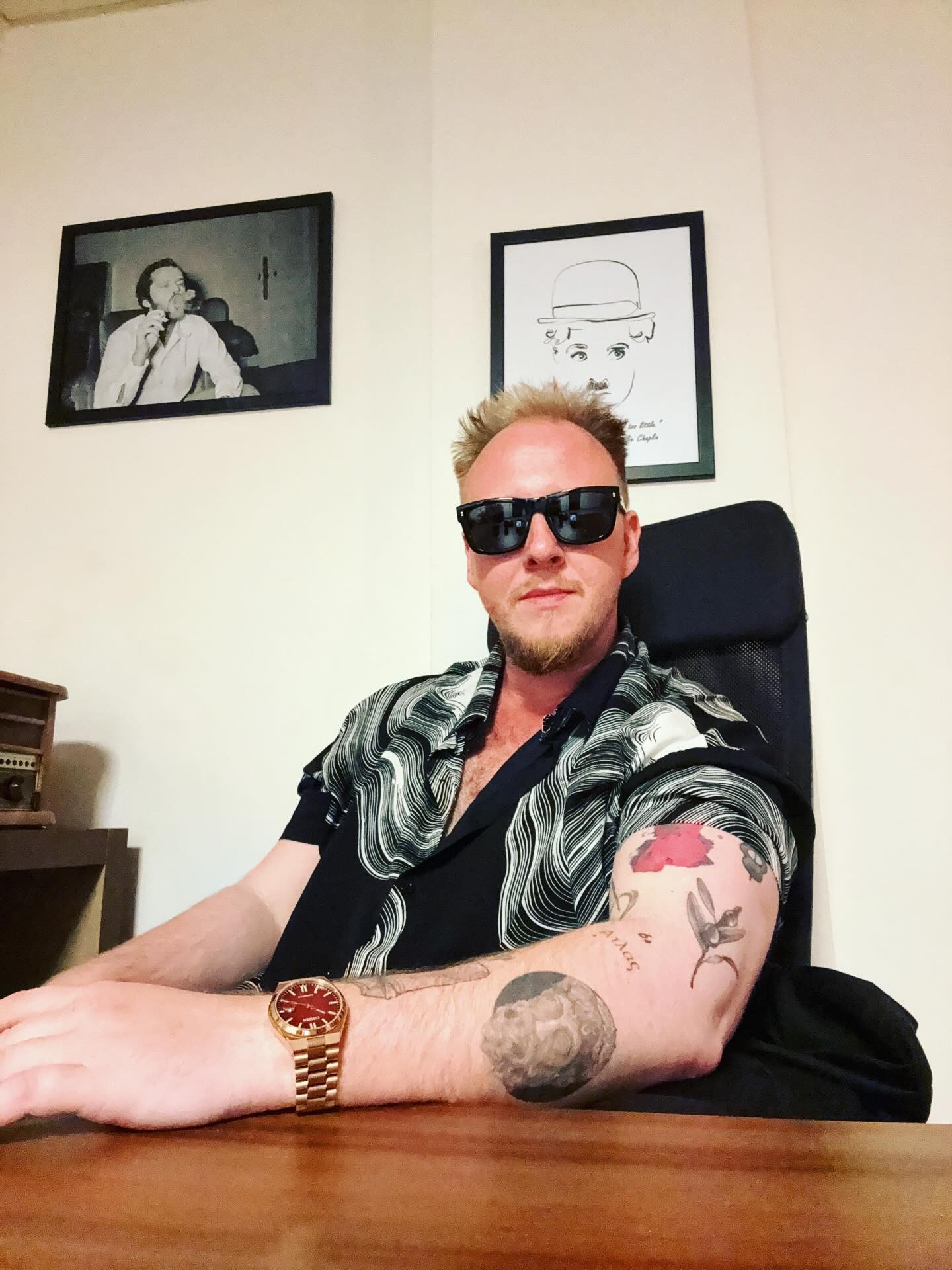 Český herec, komik a spevák Štěpán Kozub.