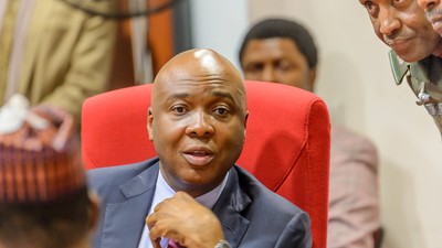 Former Senate President Bukola Saraki [National Assembly]