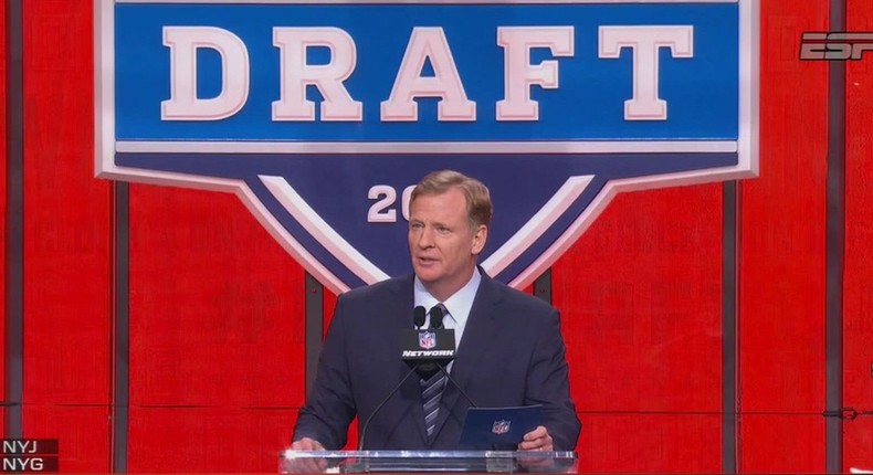 NFL Draft Roger Goodell