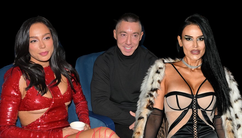 Edita Aradinović sa dečkom i Indi Aradinović