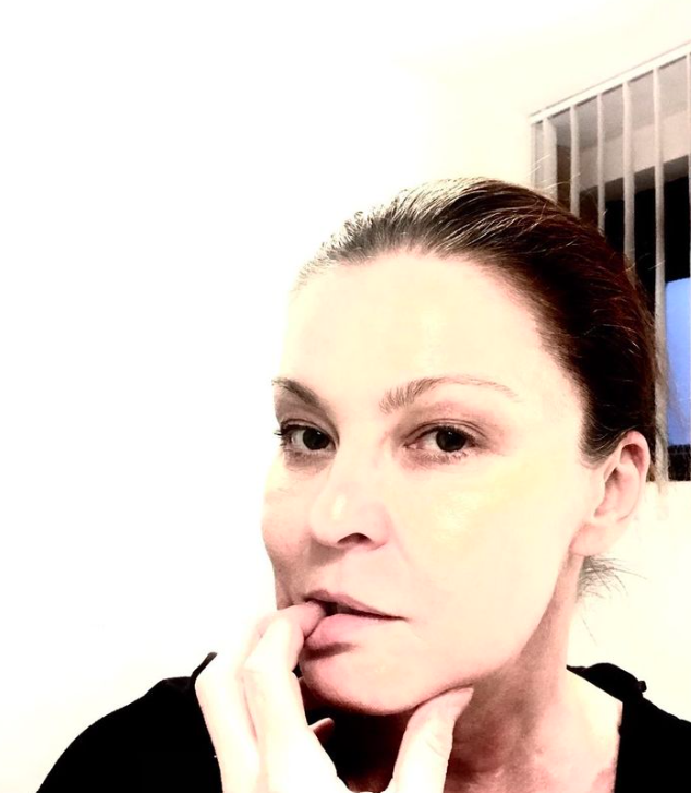 Herečka Elena Podzámska.