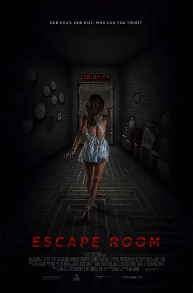 Plakat horroru &quot;Escape Room&quot;