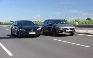 Test porównawczy kompaktów: Hyundai i30 kontra Honda Civic