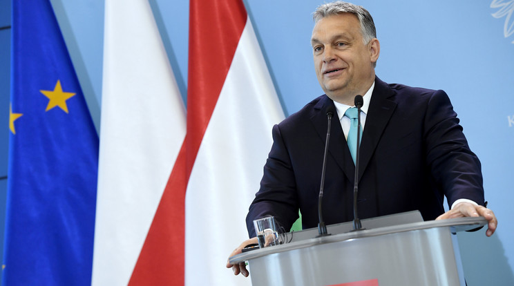 Orbán Viktor első hivatalos útja Varsóba vezetett / Fotó: MTI - Koszticsák Szilárd